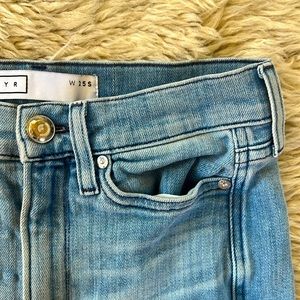 AYR THE EASY EASY STRETCH JEANS SIZE 25